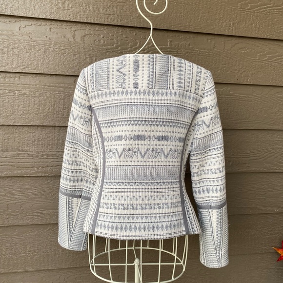 H&M Princess Neckline Tailored Jacket Blazer, women’s - Picture 2 of 15